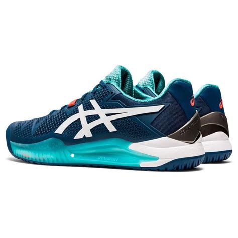 Asics Gel Resolution 8 Blue Buy And Offers On Smashinn