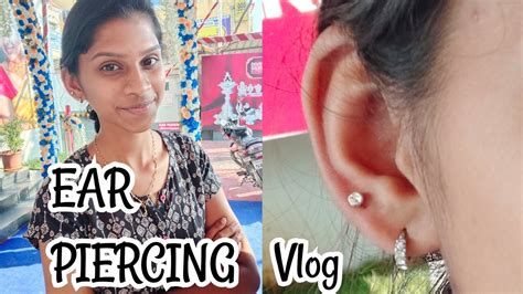 Ear Piercing Vlog Ceremony Tamil Vlog Youtube