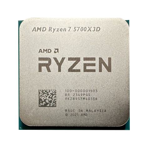 ซีพียู Amd Ryzen 7 5700x3d 4 1ghz 8c 16t Am4