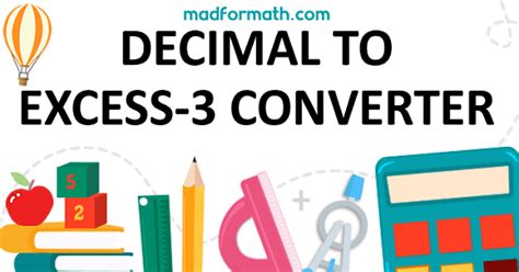 DECIMAL TO EXCESS-3 CONVERTER