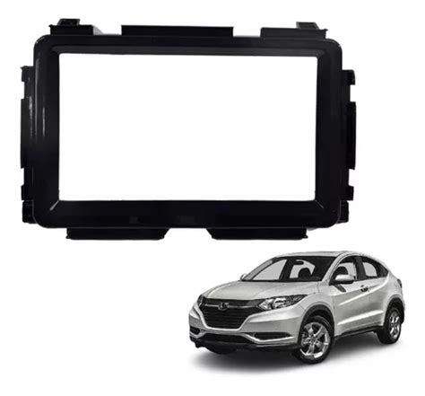 Painel Moldura Da Multimidia Honda Hrv 15 16 7 Polegadas Parcelamento