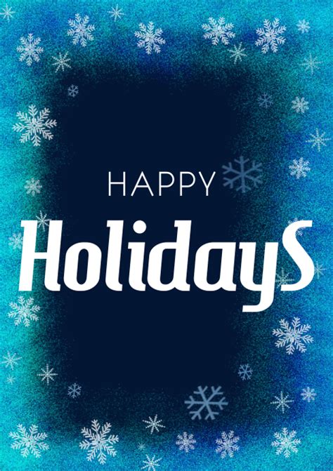 Copy Of Happy Holidays Flyer Postermywall