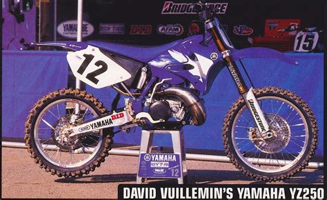 David Vuillemin 2002 Factory Yamaha Yz250 A Photo On Flickriver