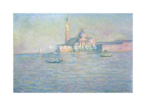 Claude Monet Hand Numbered Limited Edition Print On Paper The Church