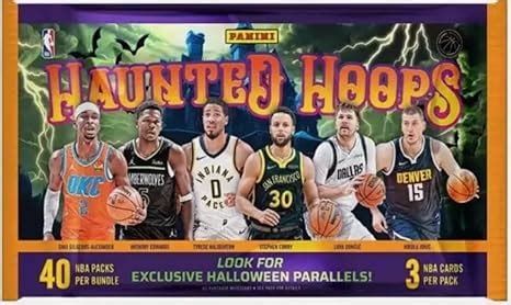 2023 24 Panini NBA Haunted Hoops Halloween Basketball Factory Sealed