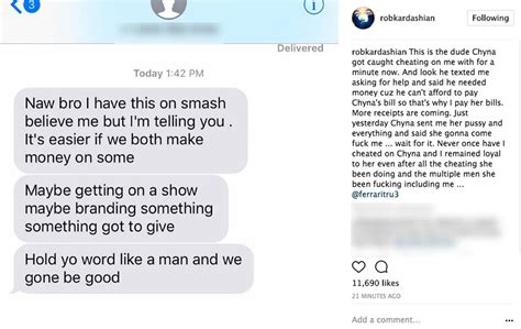 Rob Kardashian Slams Blac Chyna Exposes Naked Photos