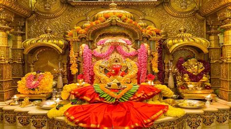 Shree Siddhivinayak Live Darshan सिद्धिविनायक मंदिर के दर्शन