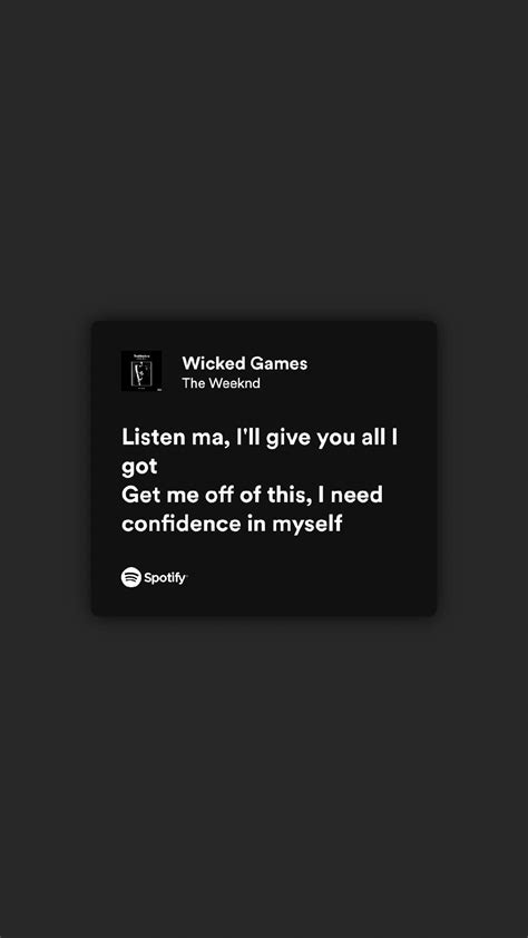 Wicked Games The Weeknd Lyrics