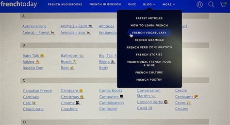 150+ French Vocabulary Lists - Learn French Words & Phrases