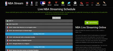 5 Best Free Nba Live Streaming Websites Rotojuke