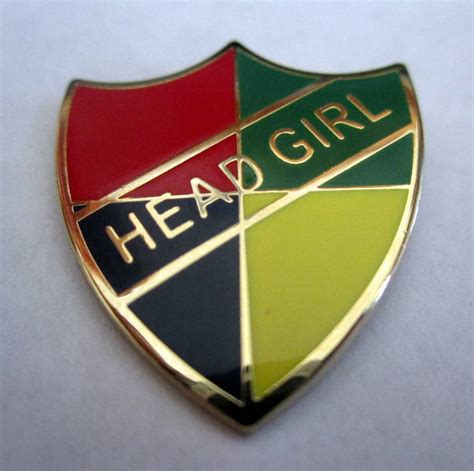 Head Boy or Head Girl Badge / Pin – Legendary Letters