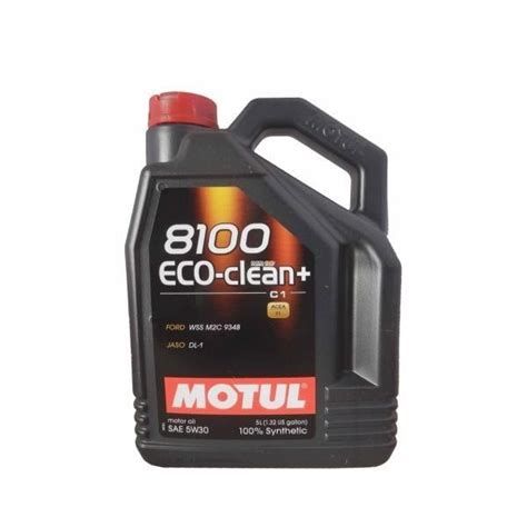 Motul 8100 ECO-CLEAN 5W30 Motorolaj, 5L - eMAG.hu