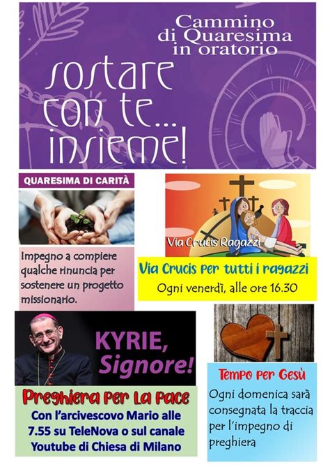 Iniziative Quaresima Comunit Pastorale Maria Madre Della Speranza