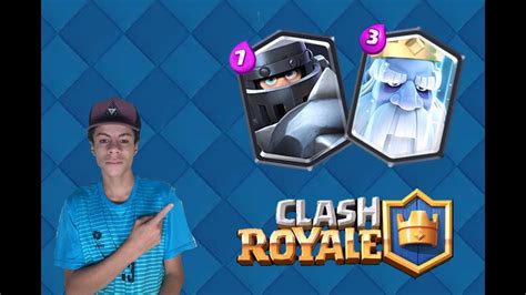 Usei Meu Primeiro Deck De Fantasma Real Clash Royale Youtube