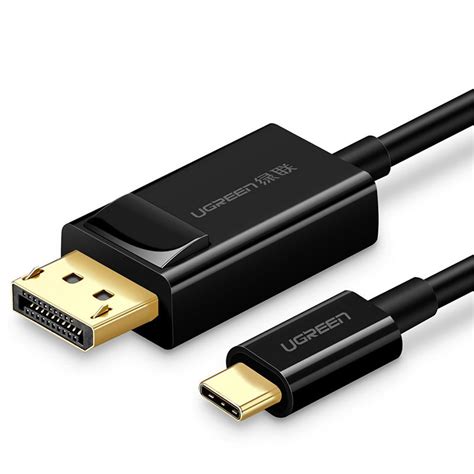 Ugreen Usb C Till Displayport Kabel M Svart Teknikdelar Se