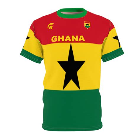 Ghana Soccer Jersey Full Flag - Etsy