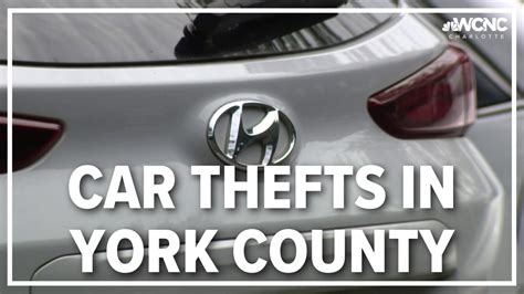 Kia And Hyundai Car Thefts On The Rise In York County