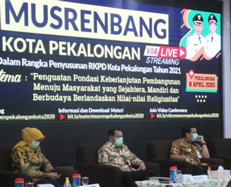 Pemkot Laksanakan Musrenbang RKPD 2021 Via Live Streaming Terkait