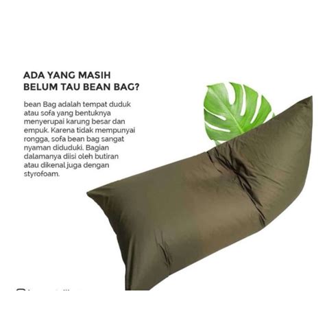 Jual Bean Bag Triangel Jukung Sofa Gaming Set Lengkap Isi Cover