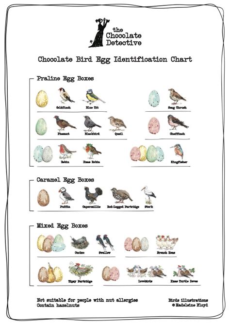 Bird-Egg-identification-Chart – The Chocolate Detective