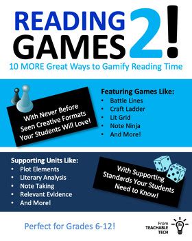 Reading Games 2 by Teachable Tech | TPT