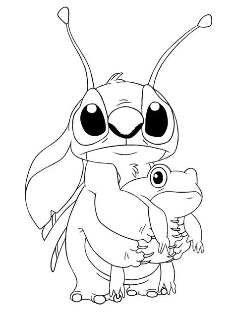 Desenhos De Lilo E Stitch Para Colorir