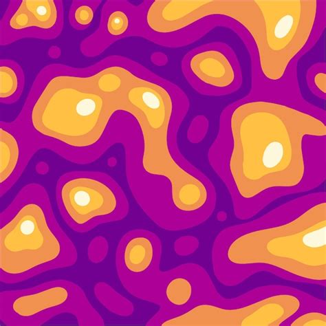 Premium Vector | Lava Lamp abstract pattern