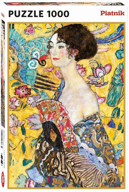 Пазл Piatnik Дама с веером Климт 1000 элементов (PT-552748) – фото ...