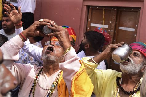 Ap Photos India Celebrates Holi The Hindu Festival Of Color Marking