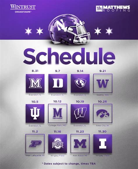 Northwestern Football Wildcats Set To Play Twice At Wrigley Field This Fall