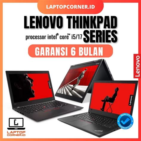 Jual Laptop Lenovo Thinkpad Core I5 I7 Ram 8gb Ssd 256gb Murah Bergaransi Shopee Indonesia