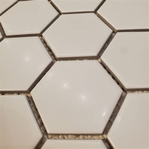 LAU 2x2 White Hexagon Tile Mosaic Tile For Less Utah