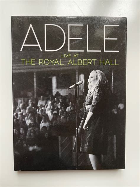 Cddvd Pop Adele — Live At The Royal Albert Hall 2011 Xl Recording