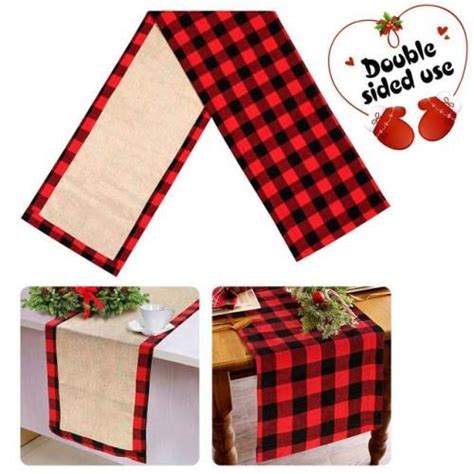 Pin By Maria Survis On Christmas Buffalo Plaid Table Runner