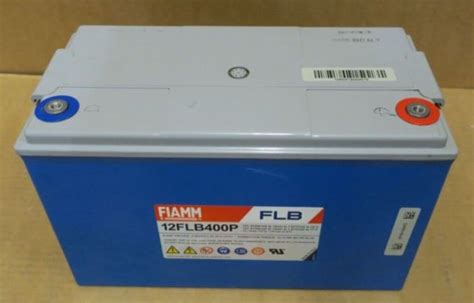 10 X Fiamm 12FLB400P 105Ah 12V Battery FLB Series VRLA EuroBat UPS M8