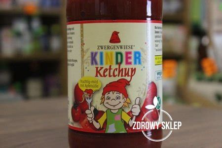 Zwergenwiese Kinder Ketchup Dla Dzieci Bio Ml Art Spo Ywcze