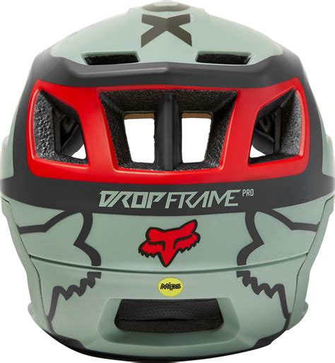 Fox Racing Dropframe Pro Helmet Dvide Ce Eucalyptus Mtb Helme Bmo