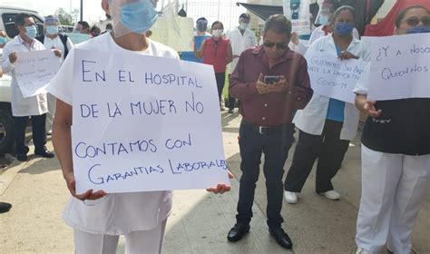 Médicos De Comitán Protestan Por Falta De Insumos Para Enfrentar El