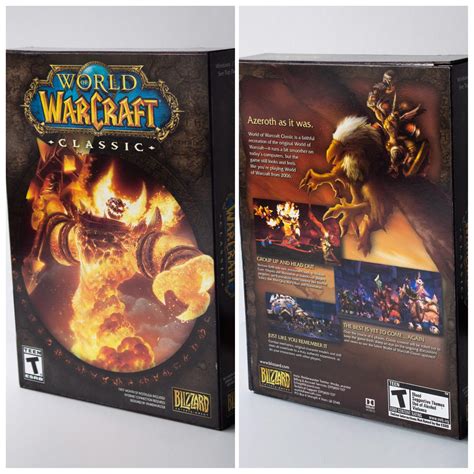 WoW Classic Box Art [OC] : r/classicwow