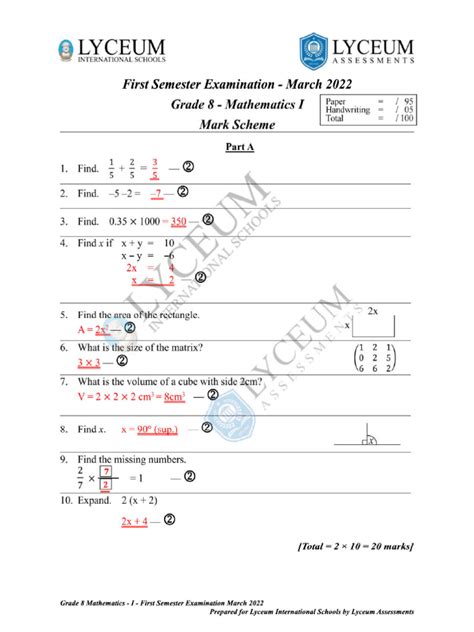 grade  mathematics  ms