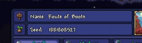 water walking boots seed : Terraria