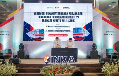 Kai Commuter Dan Inka Kerja Sama Pengadaan Pekerjaan Retrofit