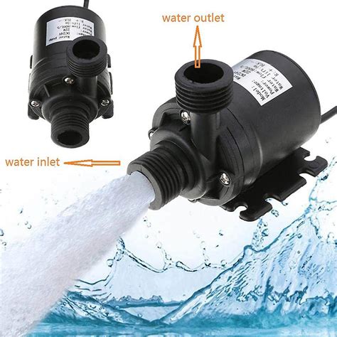 24v Dc Water Pump 800l H 5m Solar Brushless Motor Hot Circulation Pump For Fountain Pool Solar