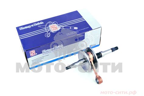 Коленвал Honda LEAD 50 (AF48, GBL - щёки 32,5 мм) "SEE"