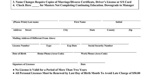 Cosmetology Renewal Form Fill Out Printable PDF Forms Online