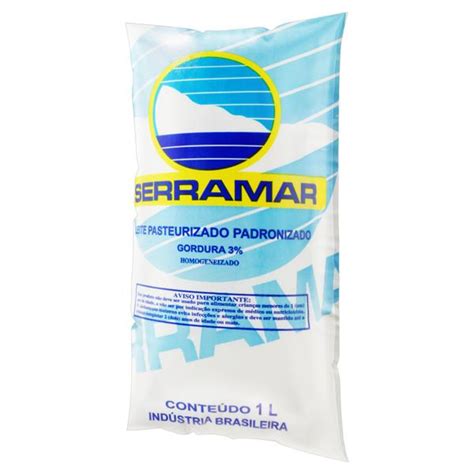 Leite Pasteurizado Integral Serramar Pacote L Frade