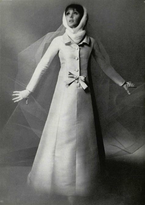 1965 Jean Patou Sixties Fashion Vintage Bride Fashion