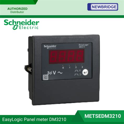 Digital Panel Meter Dm3000 Voltmeter Three Phases By Schneider Electric Newbridge