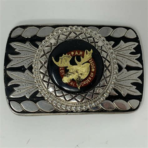 Vintage Vintage Loyal Order Of The Moose Belt Buckle PAP Lodge | Grailed