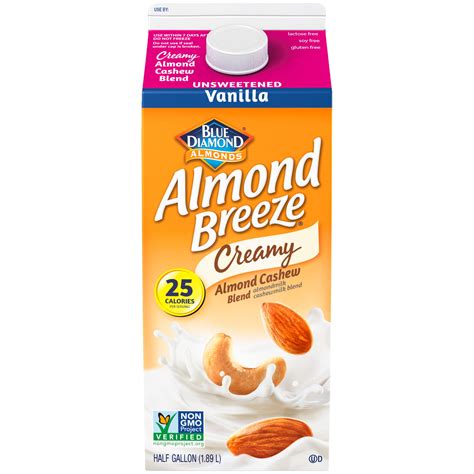 Almond Breeze Milk Unsweetened Nutrition Facts - Bios Pics